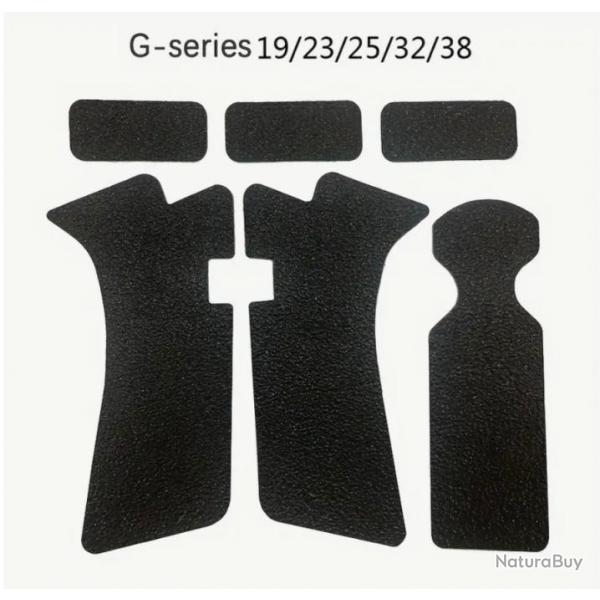 Grip autocollant pour glock 19/23/25/32