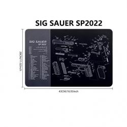 Tapis de démontage et nettoyage Sig Sauer SP2022 43 x 28 cm