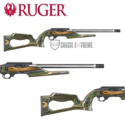 Carabine RUGER 10/22 Compétition Lamelle Vert 41cm Cal 22lr