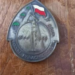 Médaille Pologne "Poolse parachutisten Driel" 1944-1969