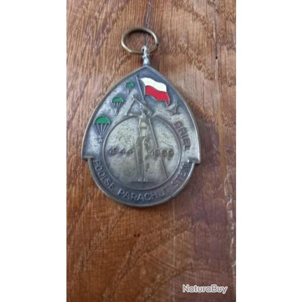 Mdaille Pologne "Poolse parachutisten Driel" 1944-1969