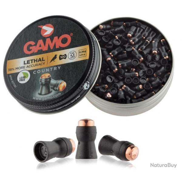 Plombs 4.5 mm Lethal Master - GAMO - Boite de 100