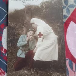 Carte postale cpa ww1 ma chère femme ma chère enfant