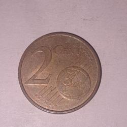 2 centimes  1999 rare