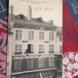 Carte postale cpa ww1 nancy