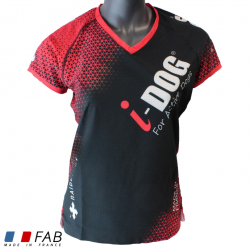 T shirt pour femme I Dog Raidlight RIpstrech Noir