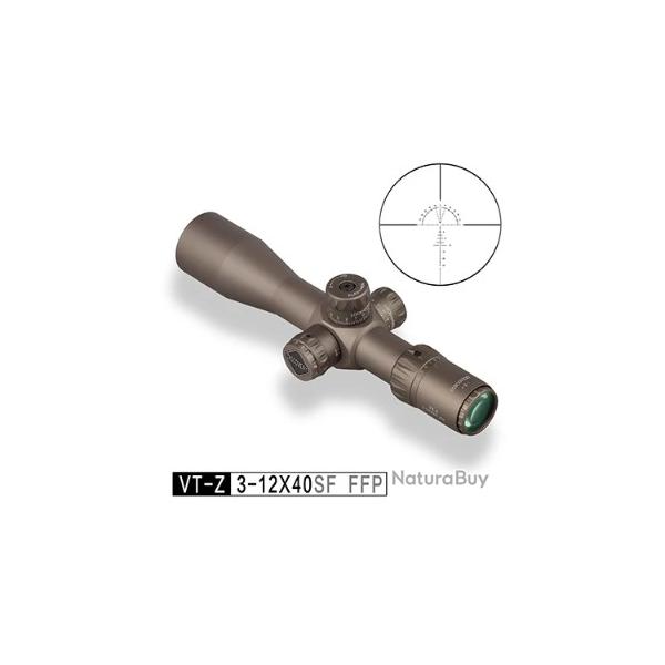 Lunette de vise Discovery VT-Z 3-12X40SF Hunted series LIVRAISON GRATUITE