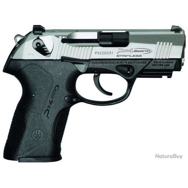 PIST BERE PX4 COMPACT F INOX 9MM PARA 15 coups