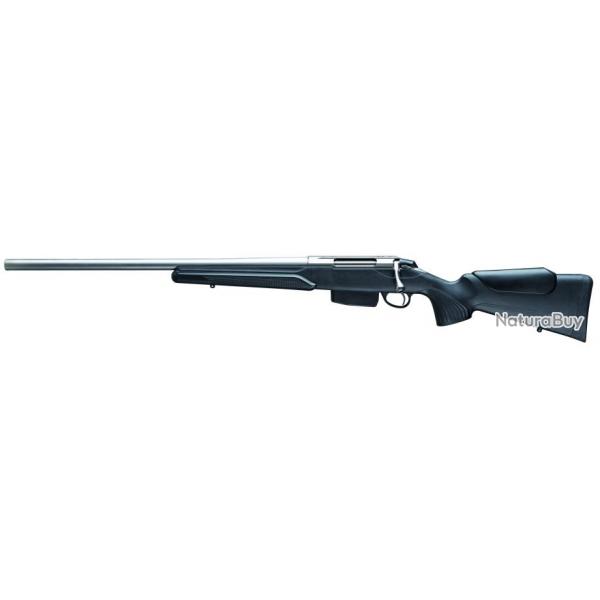 CARA TIKKA T3X VARMINT INOX GAUCHER 222REM NS 6RD 23.7" 60CM