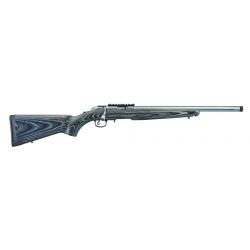 CARA RUGER AMERICAN RIMFIRE TARGET .17HMR 10CPS 18" 46CM INOX LAMELLE NOIRE