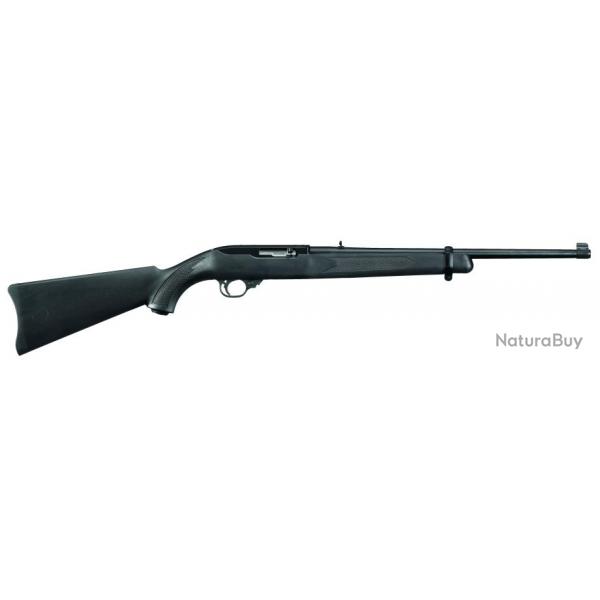 CARA RUGER 10/22 CARBINE 22LR 18.5" 47CM 10CPS STD SYNTH FINI SATIN NOIRE