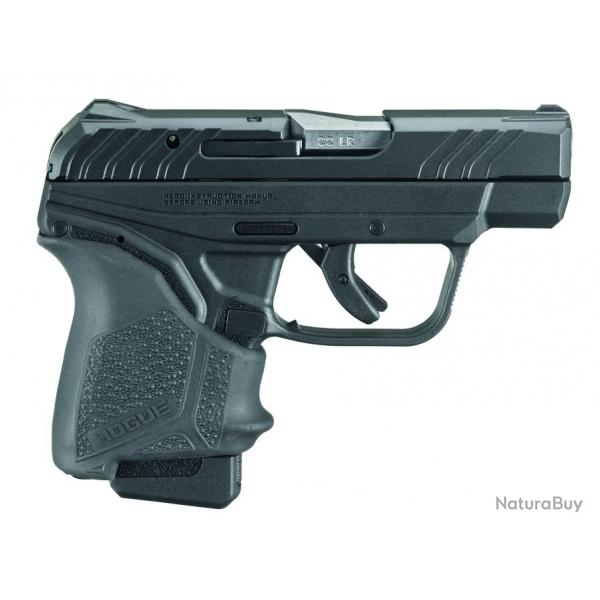 PIST RUGER LCP II .22LR 2.75" 10+1CPS BLUED AVEC POIGNEE HOGUE