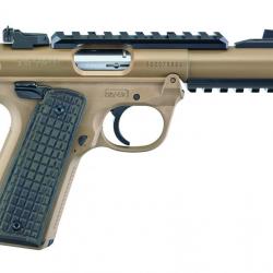 PIST RUGER MARK IV 22/45 TACTICAL .22LR 4.4"-2 CHARG 10CPS-CERAKOTE BROWN