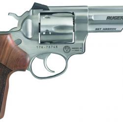 REV RUGER GP100 MATCH CHAMPION .357MAG 4.20" 6CPS INOX FIBRE OPTIC HAUSSE REGLAB