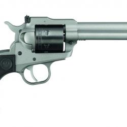 REV RUGER SUPER WRANGLER .22LR/22WMR 5.5" 6CPS SILVER CERAKOTE