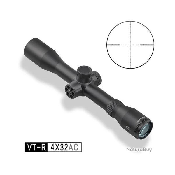 Lunette de vise Discovery VT-R 4X32AC pour la chasse  courte porte LIVRAISON GRATUITE