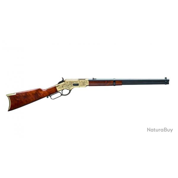CARA UBER 1866 YELLOW BOY SPORTING RIFLE 150TH ANNIVERSARY 20" .45LC - FINI MAIN