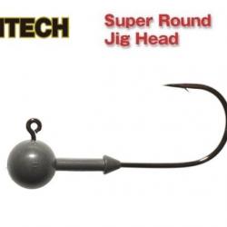 Tete Plombee Keitech Super Round Tungstene Jighead 5Gr #3/0