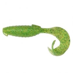 Leurre Souple Keitech Ss7 Flapper Grub 4" Lime Chartreuse 424S