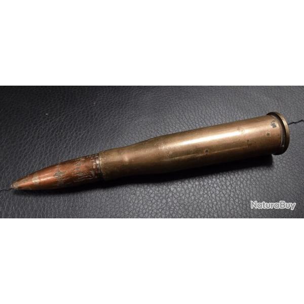 TANK GEWEHR CARTOUCHE MUNITION 13MM TANKGEWEHR 1918 1ere GM Allemagne Categorie C