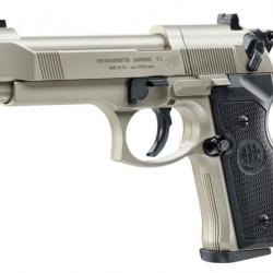 PISTOLET BERETTA M 92 FS CO2 CAL 4.5 MM - NICKEL