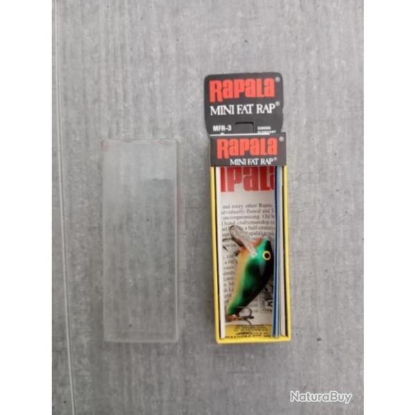 Leurre rapala mini fat rap MFR-3 P