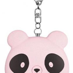 Alarme personnelle rechargeable Panda Rose