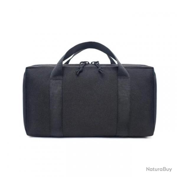 Sac malette de transport pour arme de poing et chargeur - Noir