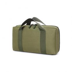 Sac malette de transport pour arme de poing et chargeur - Vert