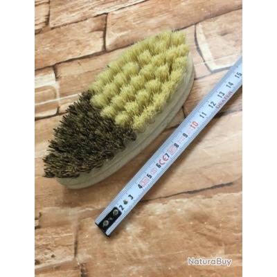 Brosse à Légumes En Hêtre DOJA – Poils Tampico, Design Ergonomique, Pour Fruits, Légumes, Champignons, Nettoyage Doux