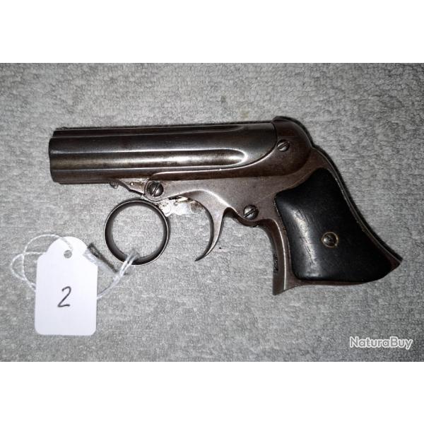 Pistolet Remington Elliot Derringer, 5 coups, calibre 22