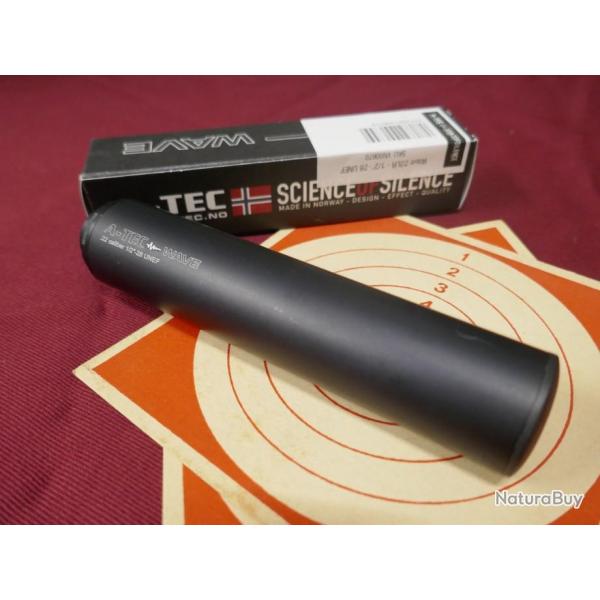 silencieux A-TEC 22LR en 1/2 -28 UNEF