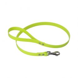 Laisse BIO-GOLD 25 mm jaune fluo