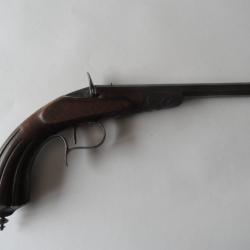 PISTOLET  DE  TIR  SIGNE  FLOBERT  INVENTEUR