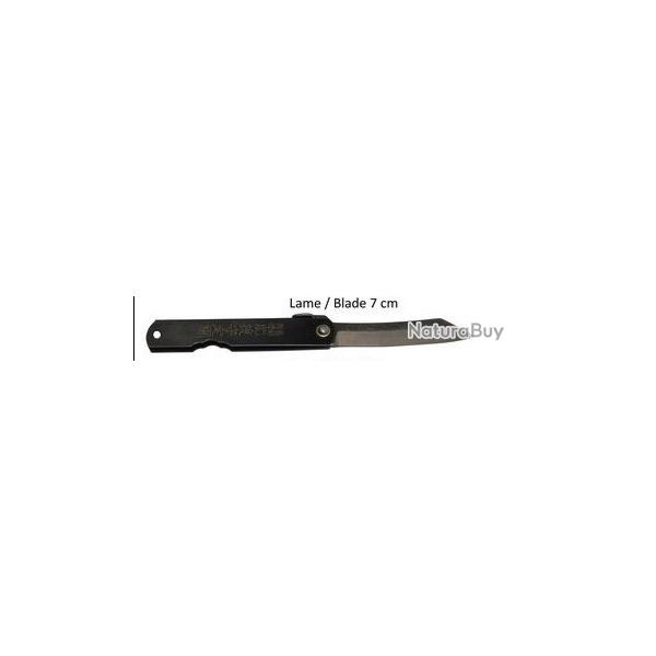 Couteau Higonokami Black mdium