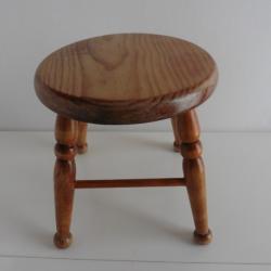 Tabouret en bois