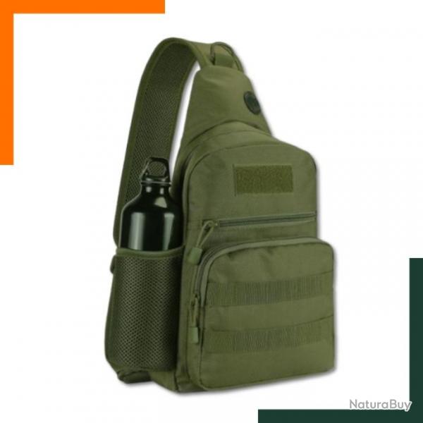 Sac tactique  bandoulire - Impermable - Vert arme