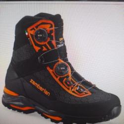 Chaussures zamberlan 3033 rondane GTX rr boa noir/orange