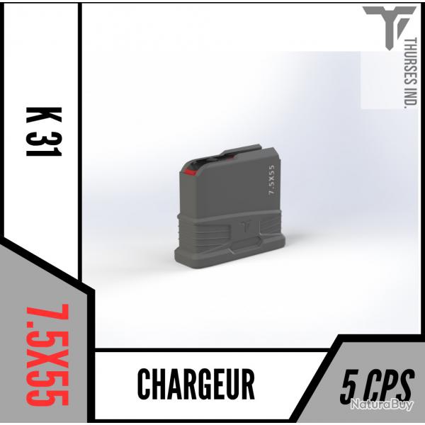 Chargeur k31 5 coups Thurses Industries