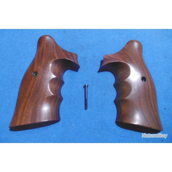 SMITH & WESSON PLAQUETTES K. NILL EN NOYER K/L FRAME ROUND BUTT HIGH GLOSS