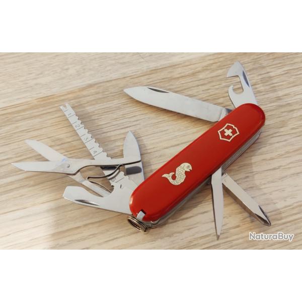 Victorinox couteau suisse Fisherman 1976-1983 insert Dor Collector