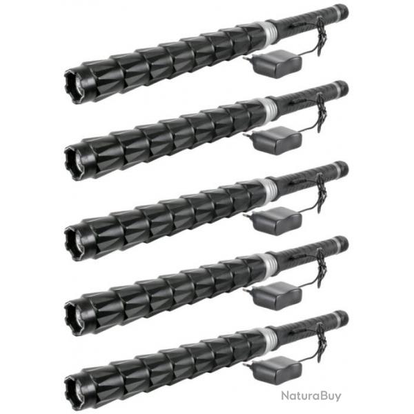 Lot de 5 Shocker Matraque Praga Z9 20 000 000 VOLTS