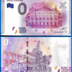 France 0 Euro 2015 Opera Garnier Tour Eiffel Notrer Dame Mont Saint Michel Billet Souvenir