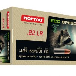 Balles 22LR Norma - Eco Speed-22 - 25 grains