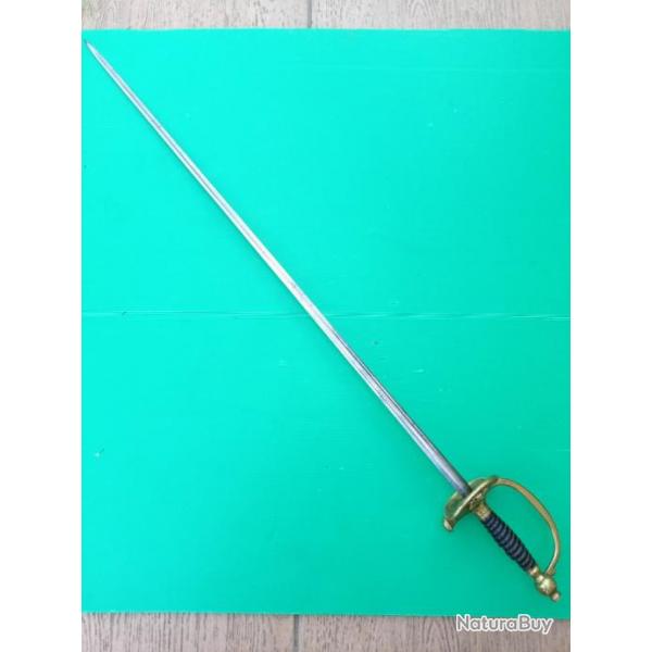 EPEE  D OFFICIER  DE  L ECOLE  POLYTECHNIQUE  . MODELE 1872 .