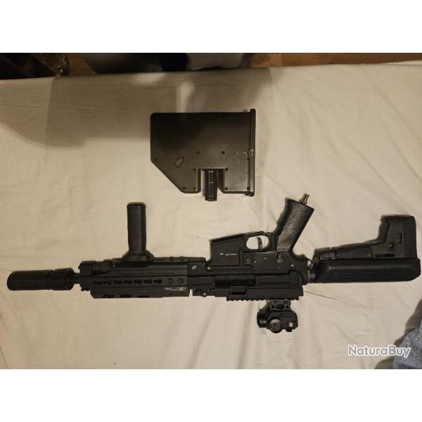 Krytac Trident LMG HPA wolverine inferno