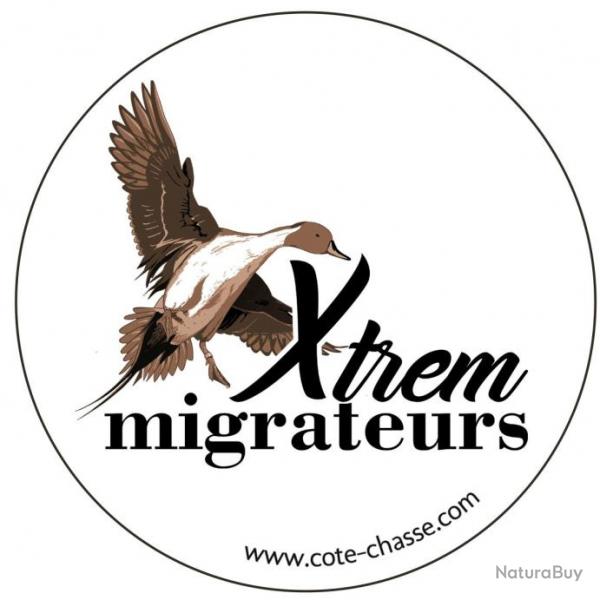 Autocollant canard pilet XTREM MIGRATEURS