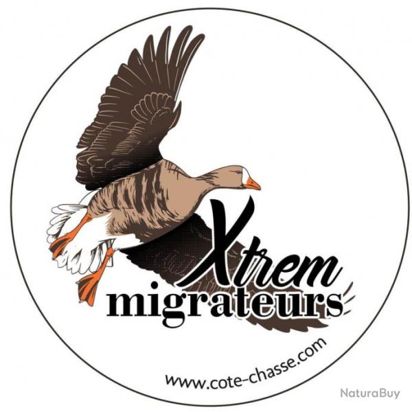 Autocollant oie rieuse XTREM MIGRATEURS