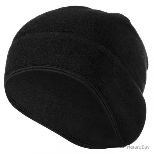 Bonnet polaire cache oreille - Noir