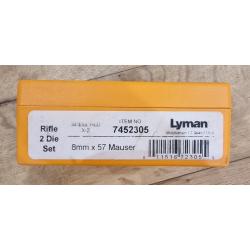 JEUX D'OUTILS 8X57 8 MAUSER LYMAN REF 7452305 2 OUTILS NEUF